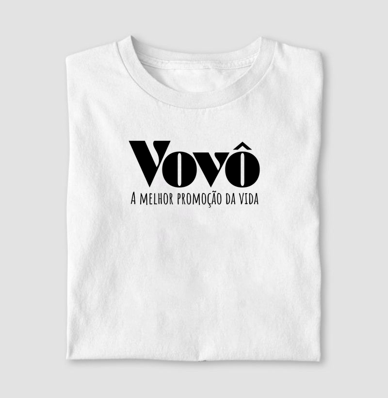 Camiseta Vovô — A Melhor Promoção da Vida