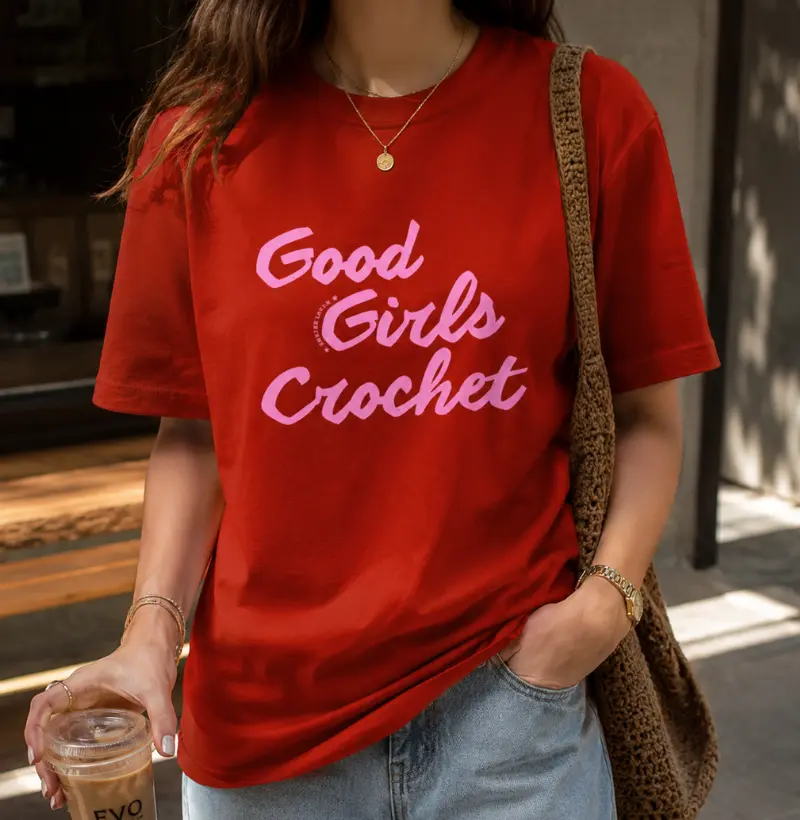 Camiseta Good Girls Crochet Aesthetic