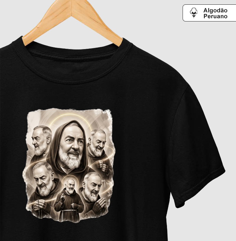 Camiseta Algodão Peruano São Pio