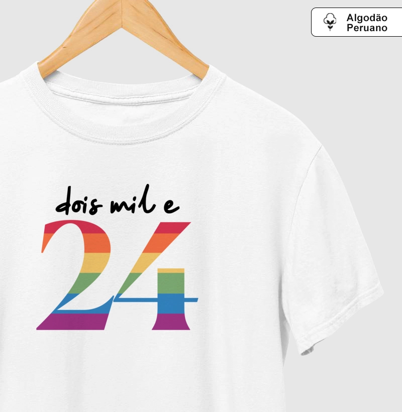 Dois mil e - Camiseta Algodão Peruano