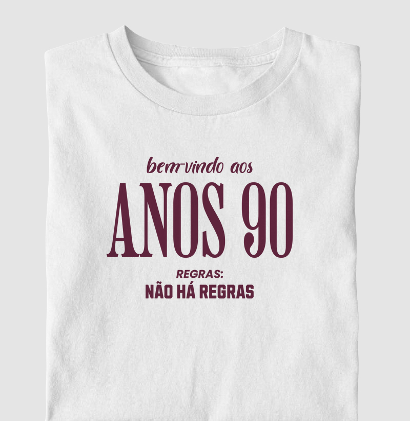 Bem-vindo aos Anos 90 - Regras...