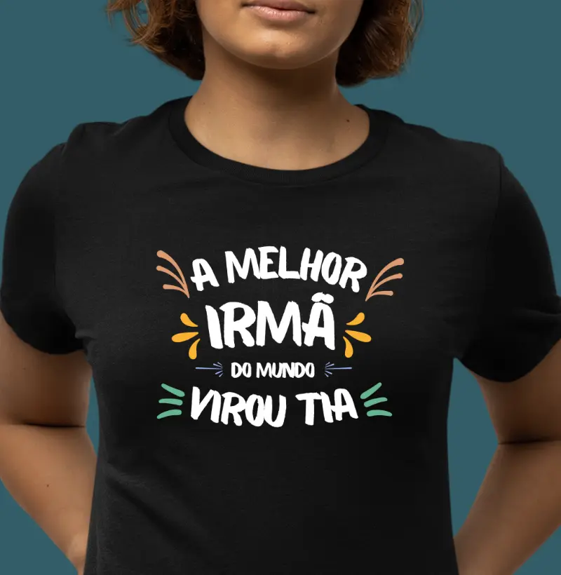 A melhor irmã do mundo virou tia