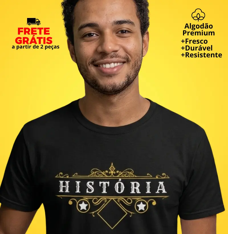 Camiseta História