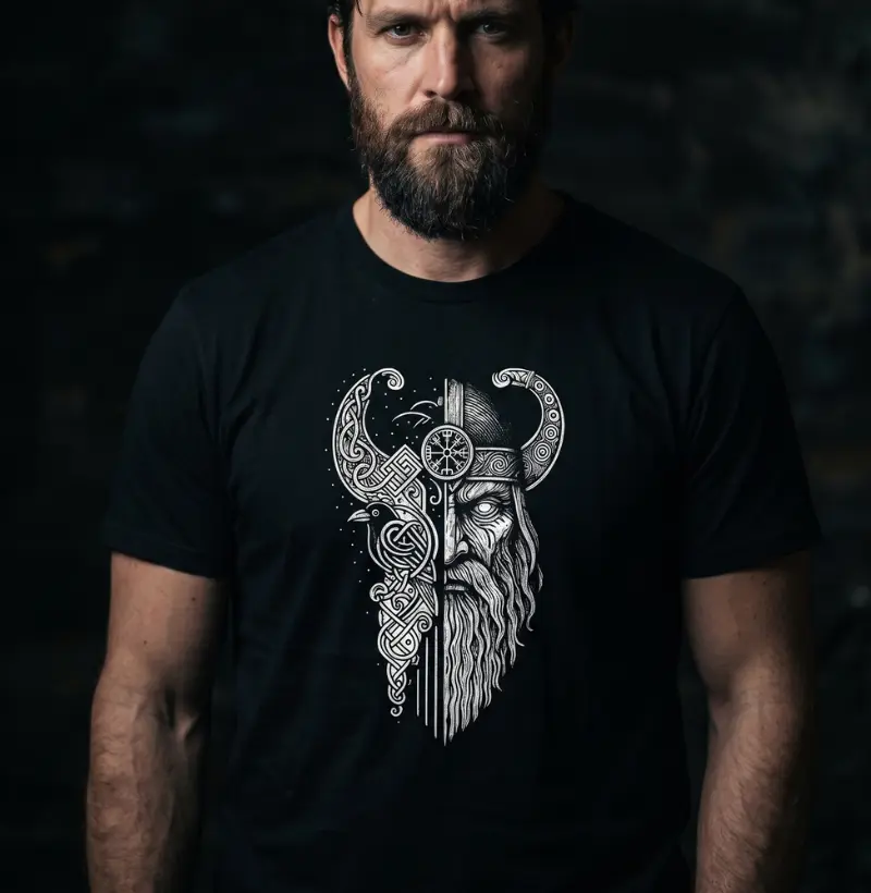 Camiseta Odin Tribal