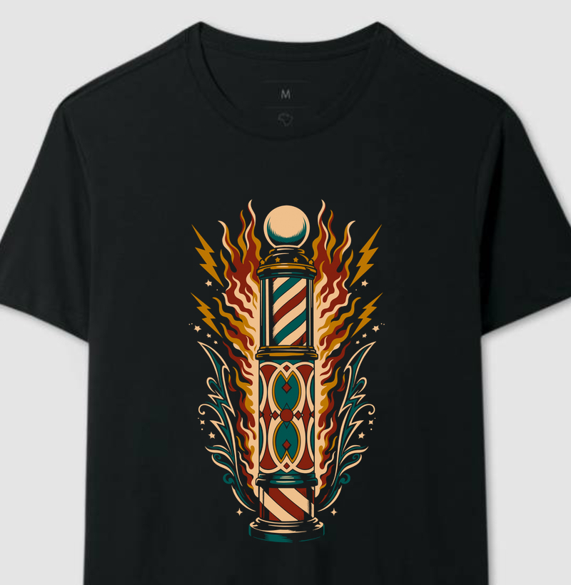 Barber Flame – Estilo que Acende a Tradiçã