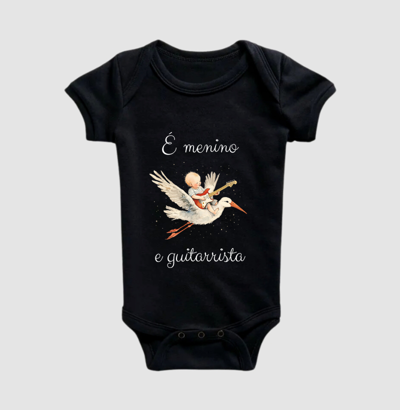 É MENINO E GUITARRISTA