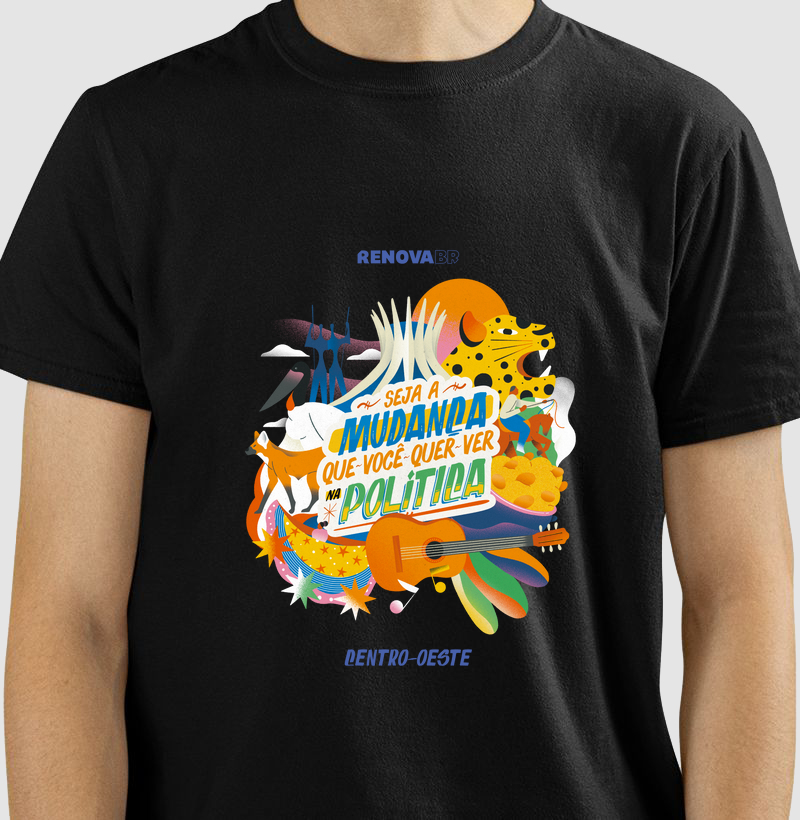 Camiseta Centro-Oeste