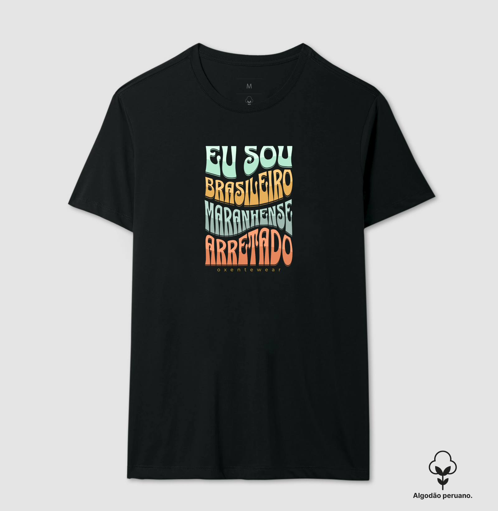 Camiseta Eu sou Brasileiro , Maranhense e Arretado