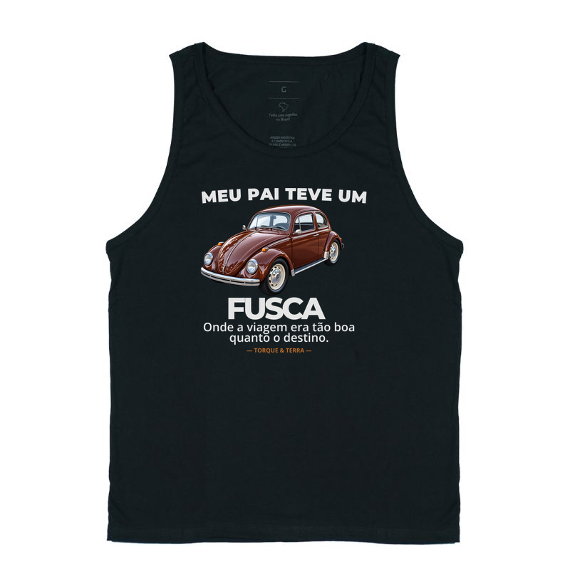 Meu pai teve um - FUSCA - marrom escuro