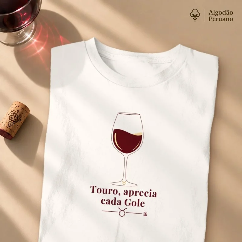 Camiseta Touro, aprecia cada Gole - Camiseta Algodão Peruano