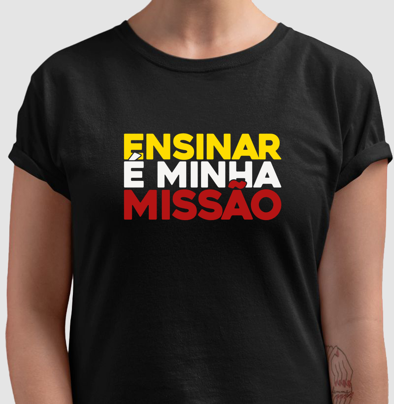 Ensinar é minha missão!
