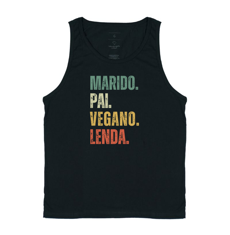 Marido. Pai. Vegano. Lenda