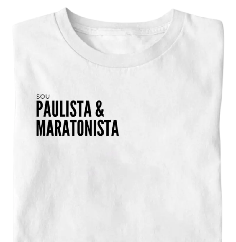 Sou Paulista e Maratonista