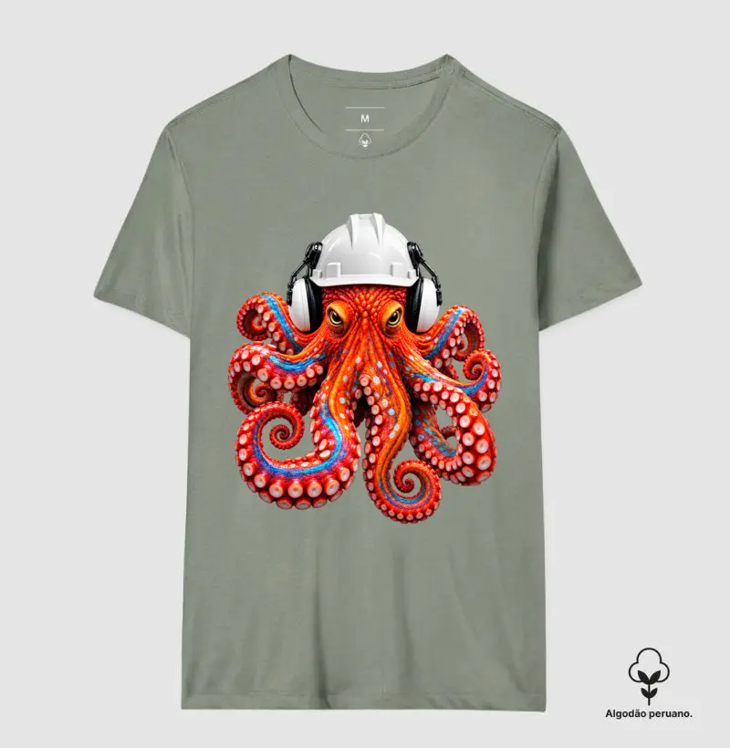 Polvo Operacional - Camiseta Algodão Peruano