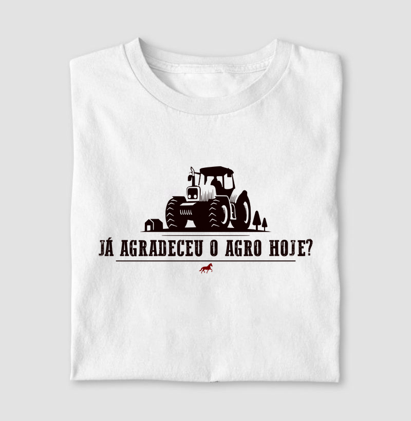 Já agradeceu o agro hoje?