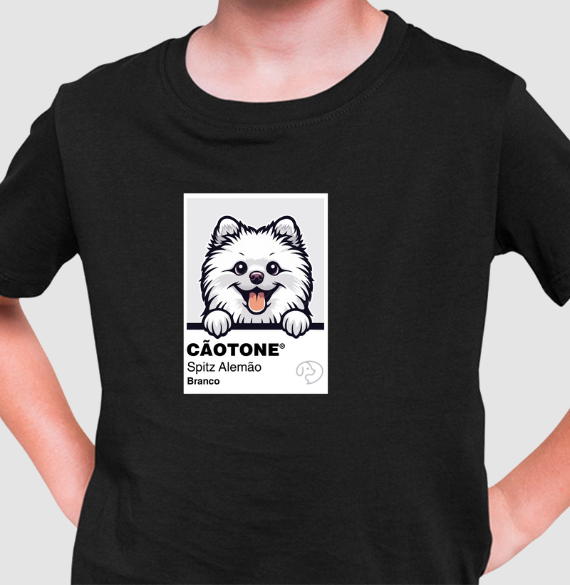 Cãotone Spitz Branco