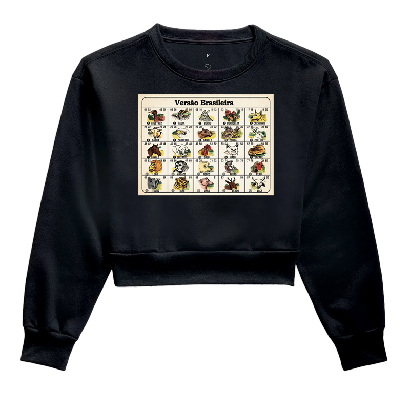 Camiseta DODDIO - Versão Brasileira - Cropped Moletom