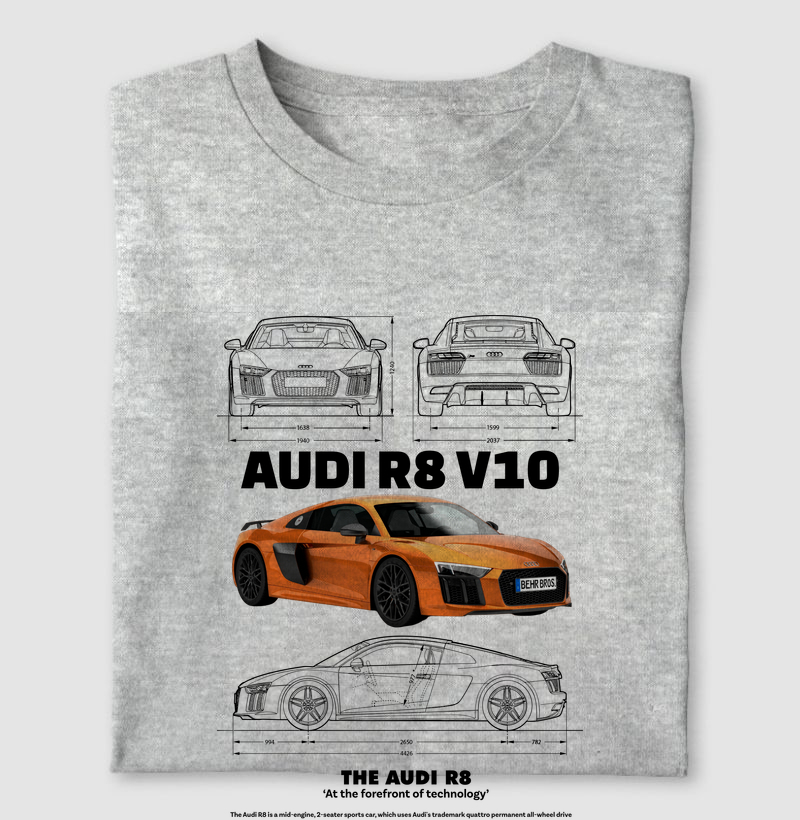 Camiseta Audi R8 v10