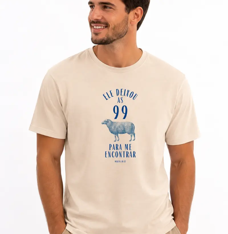 Camiseta Oversized 99 Ovelhas