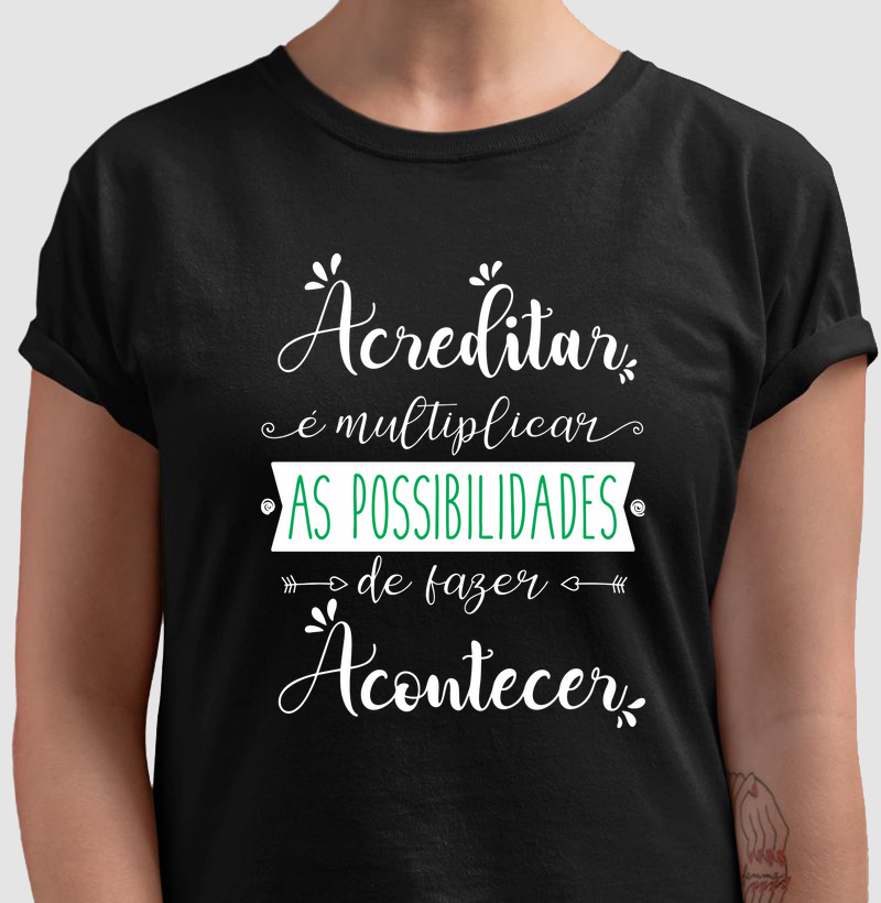 ACREDITAR E MULTIPLICAR