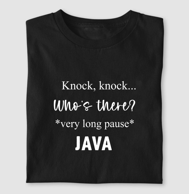 A clássica piada do Java