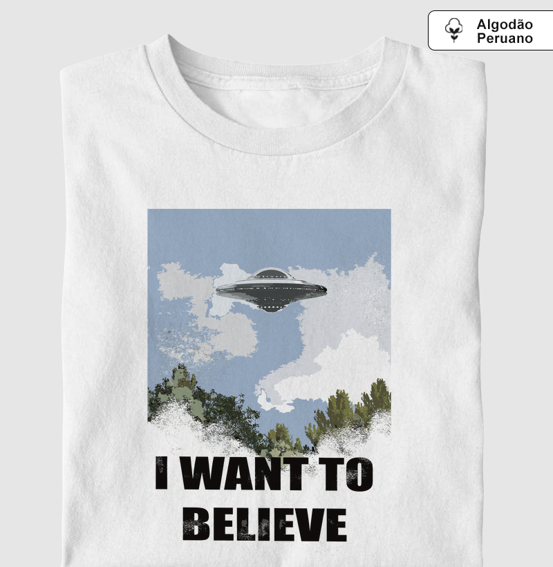 I want to believe