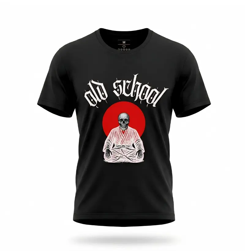 Camiseta Old School | Jiu Jitsu | OSSX