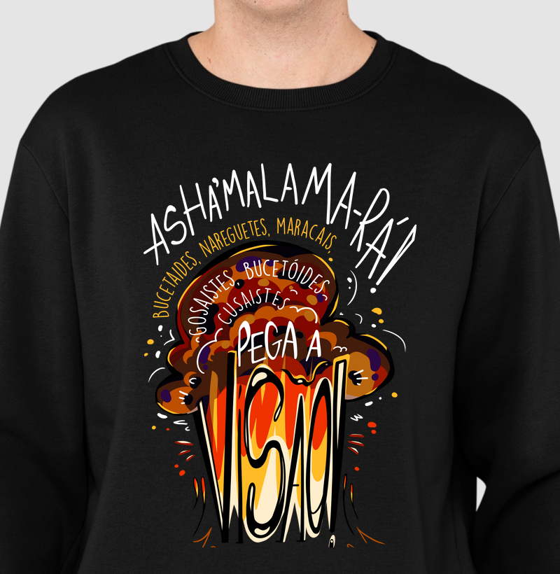 PEGA VISÃO MOLETOM SUETER 