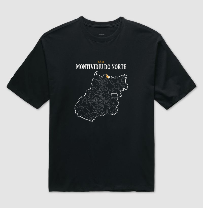 Montividiu do Norte | Território GO - Camiseta Oversized