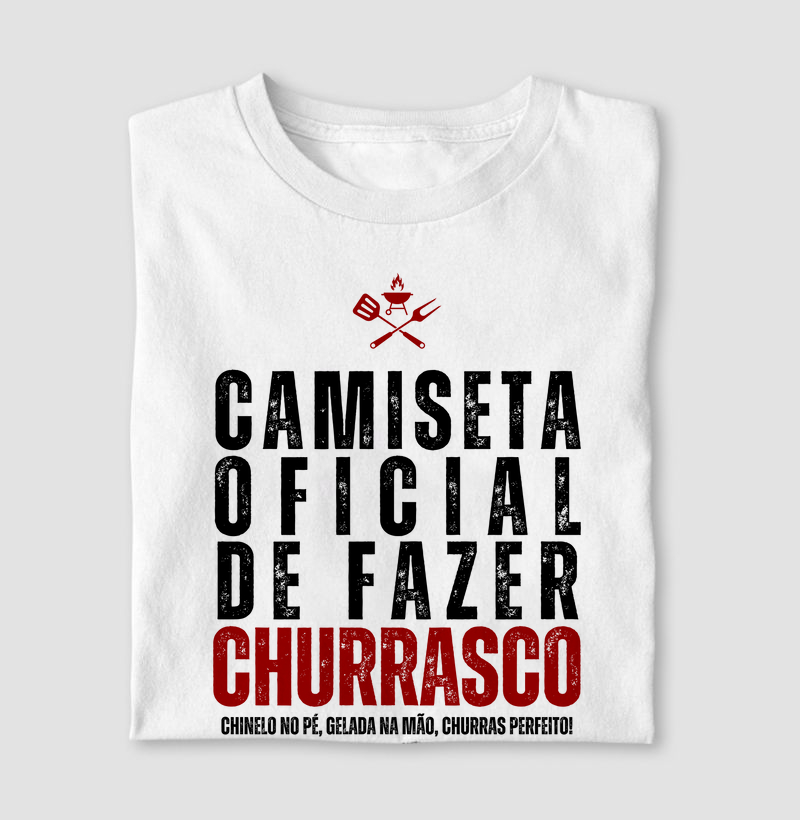 Camiseta Oficial - Camiseta Brasa
