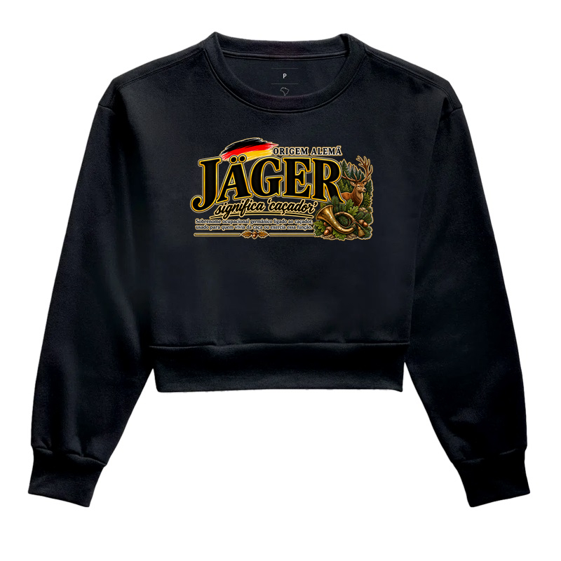 Jäger - Cropped Moletom