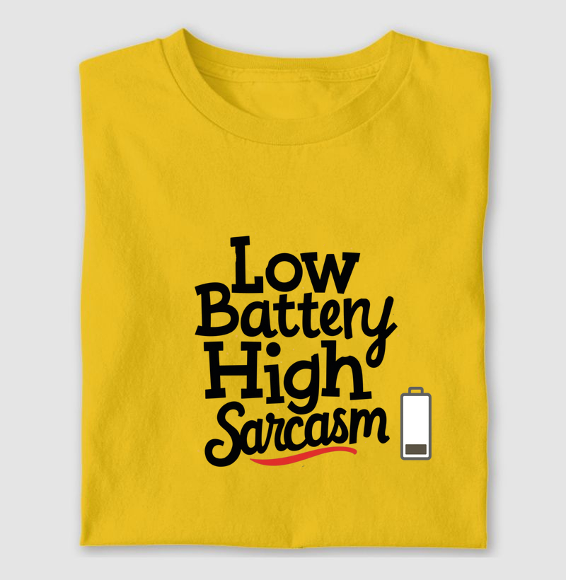 Versão 3 - Low Battery, High Sarcasm