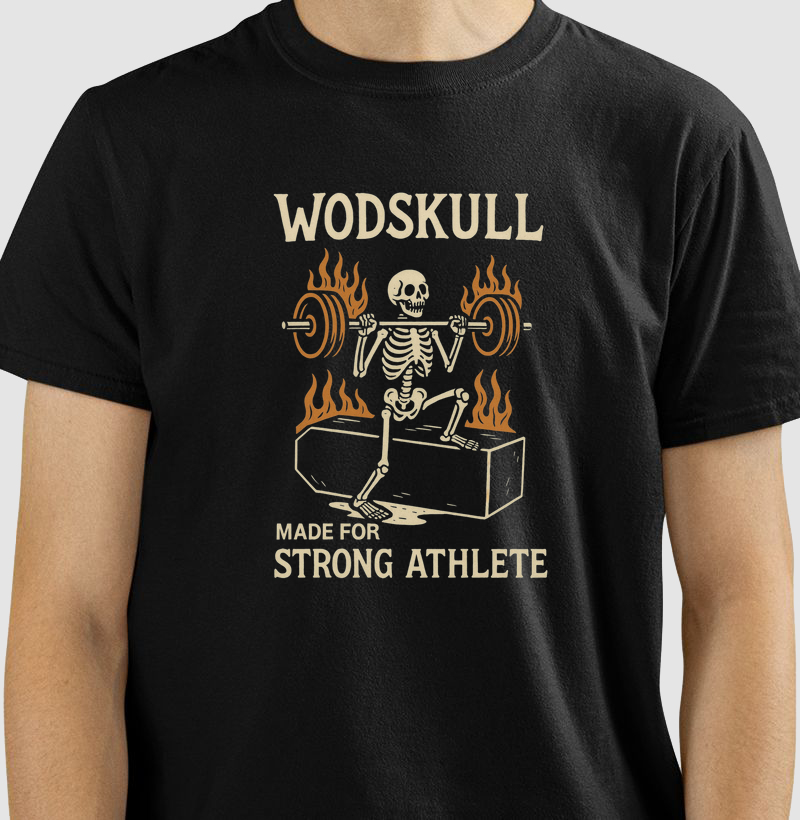 Camiseta Wodskull Strong Athlete