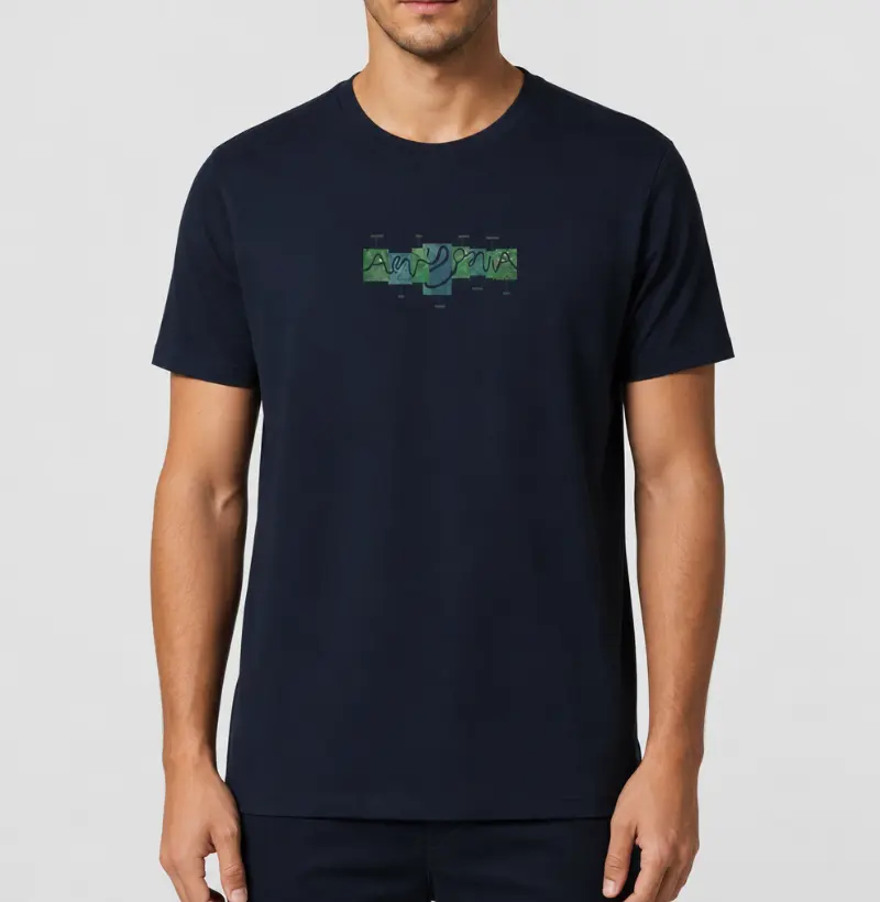 Camiseta Amazônia Estados Brasileiros Estampa Consciente Mapa Unissex