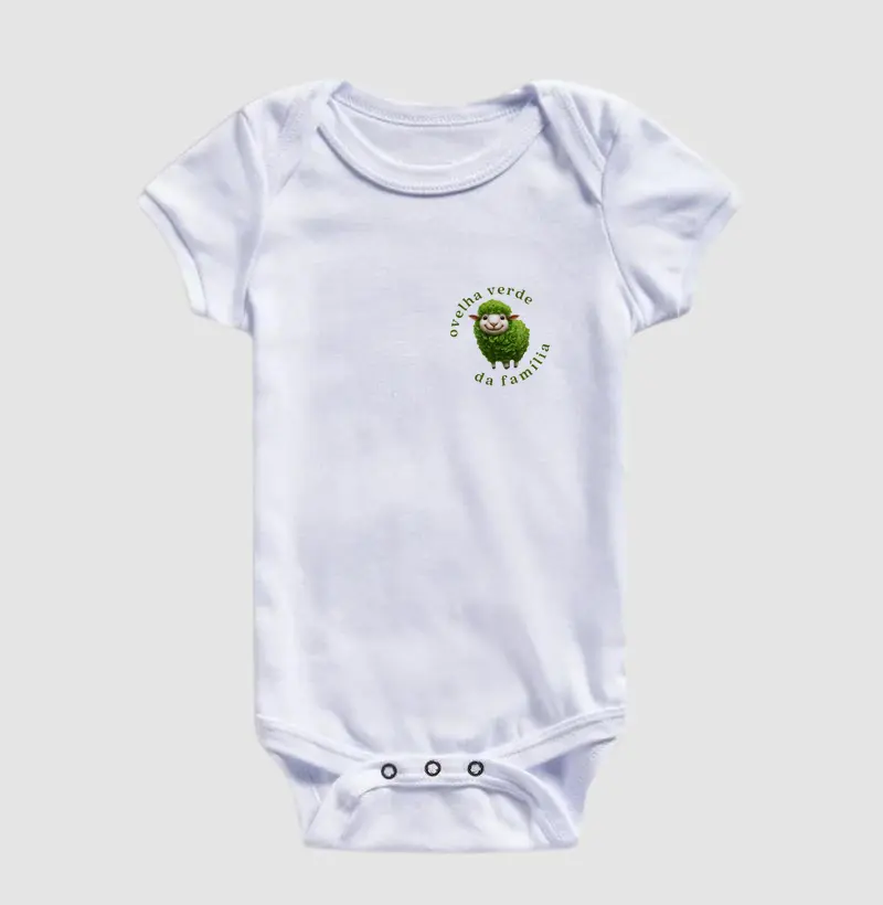 ovelha verde da família s