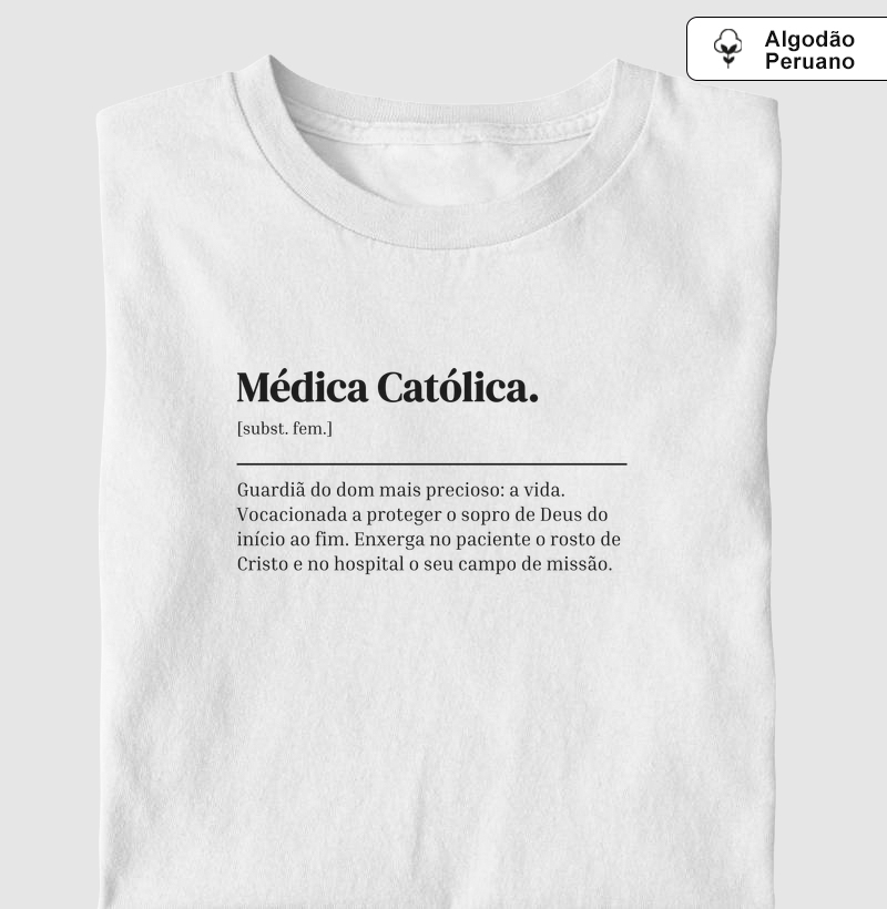 Médica Católica - Dicionário - Algodão Peruano