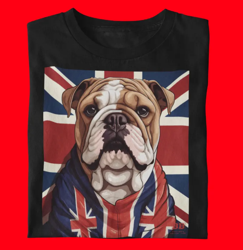 Camiseta Bulldog Inglês "Fashion Bull II"
