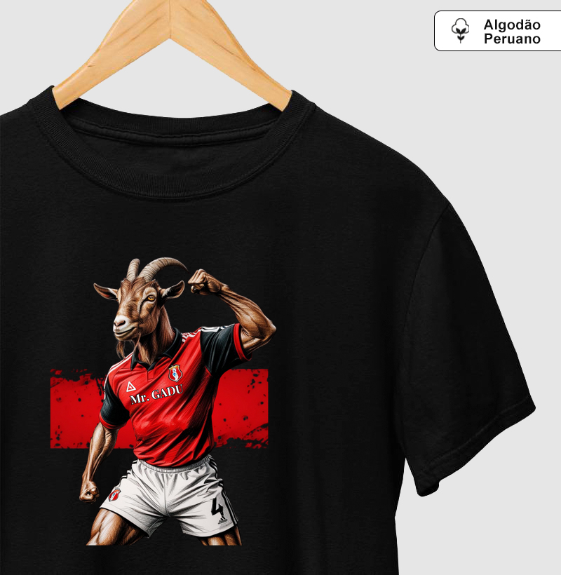 Camiseta Algodão Peruano - Bode Rubro Negro 4 - Mr. GADU