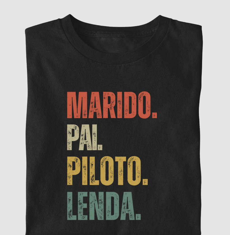 MARIDO. PAI. PILOTO. LENDA.