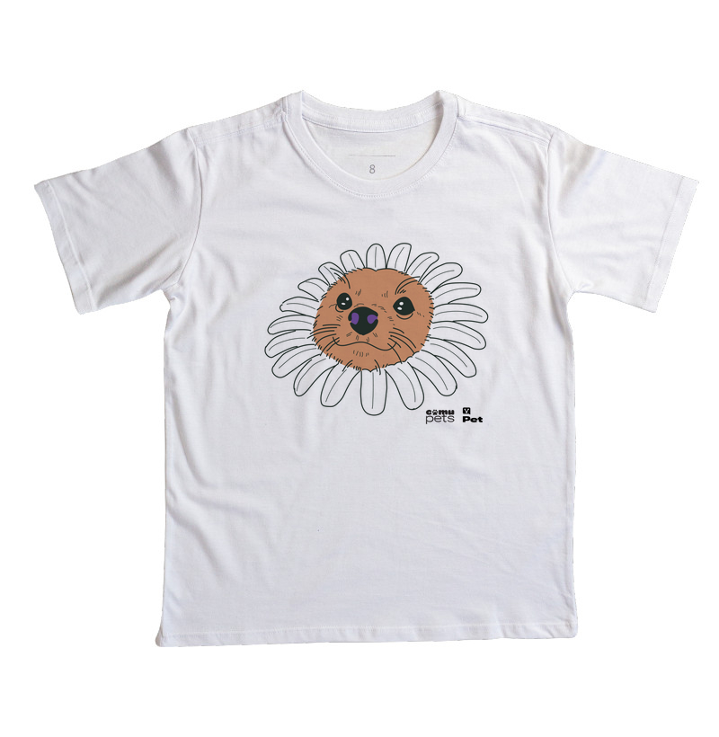 Camiseta - Cachorro Margarida 