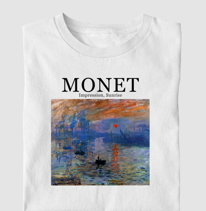 Impressão, Nascer do Sol (1872) - Claude Monet