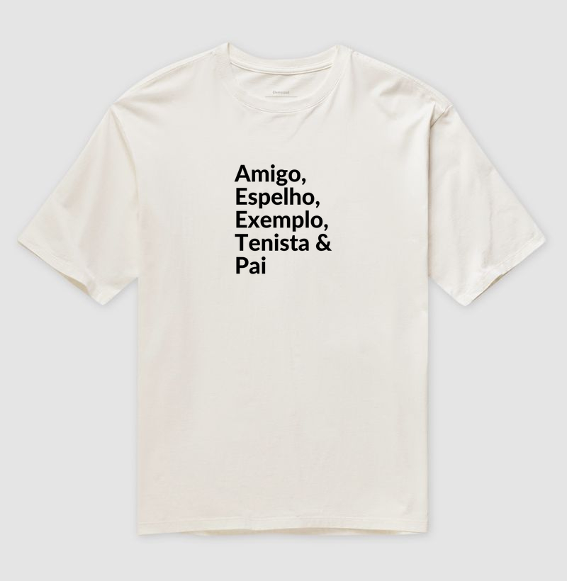 Amigo, Espelho, Exemplo, Tenista & Pai 