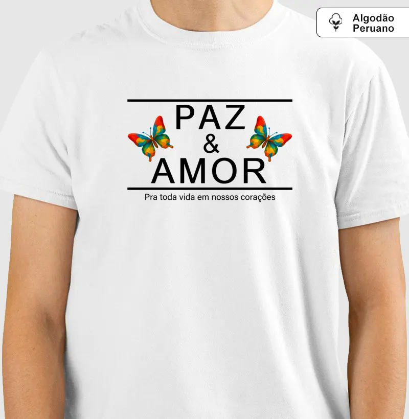 Paz & Amor (algodão peruano)