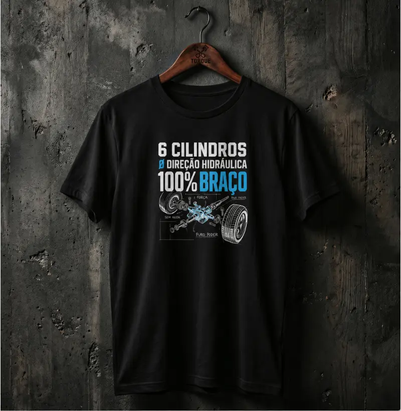 6 cilindros - 100% braço