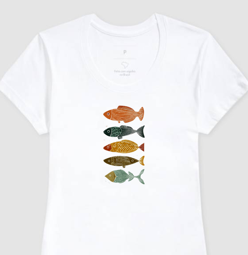 CAMISETA SARDINHAS S.F.