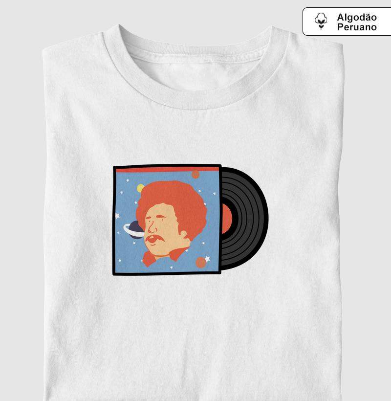 Camiseta Algodão Peruano Inspiração Tim Maia