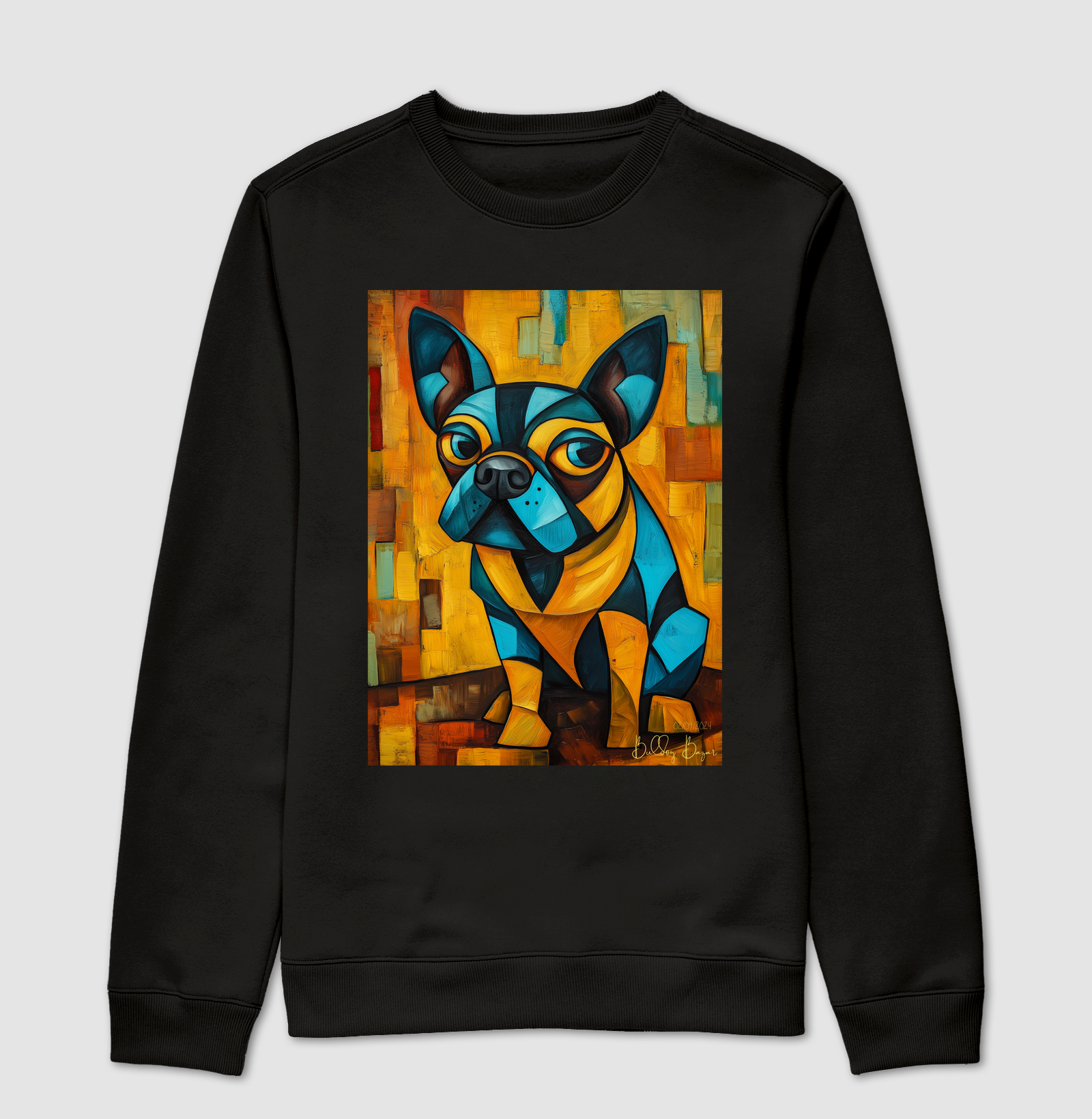 Sueter Bulldog Frances "Picasso V"