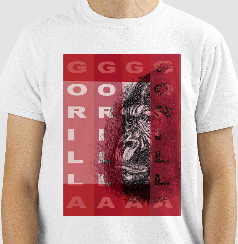 Camiseta Gorila