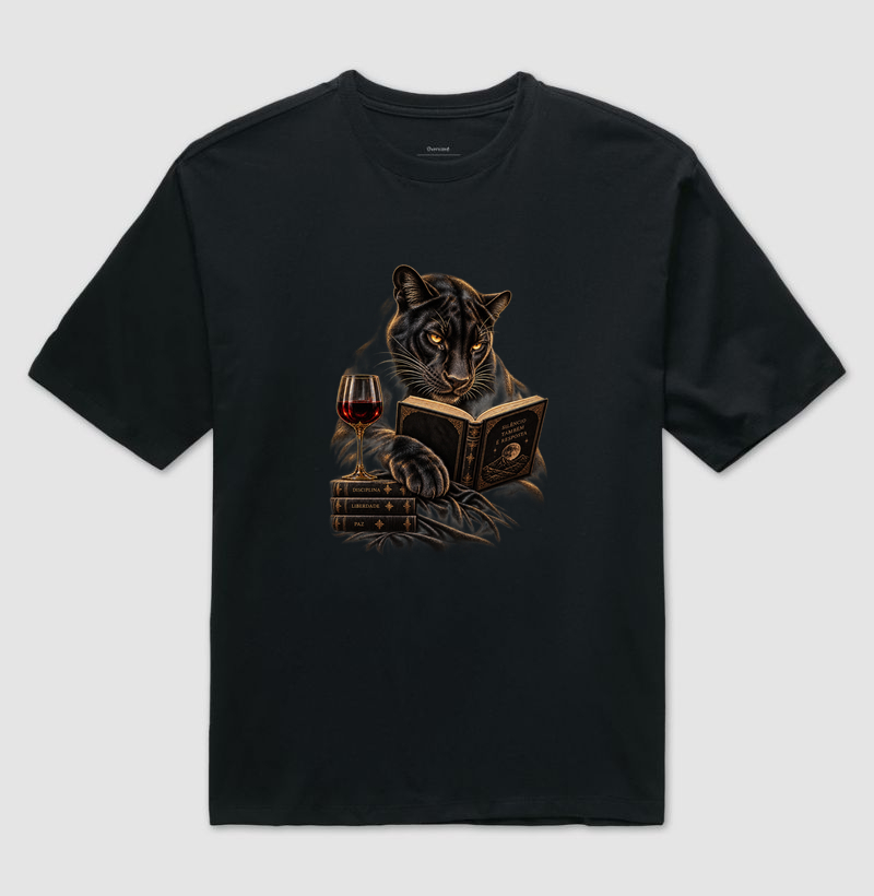 Camiseta Pantera Leitora