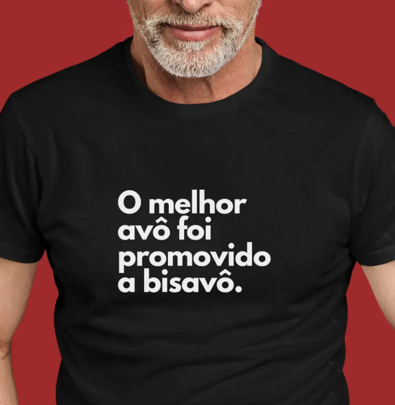 O melhor avô foi promovido a bisavô